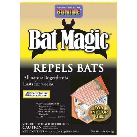 Bat magic repellent